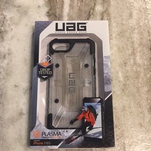 PLASMA three layer protection clear iPhone case.